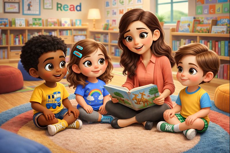 21. Storytime Circle