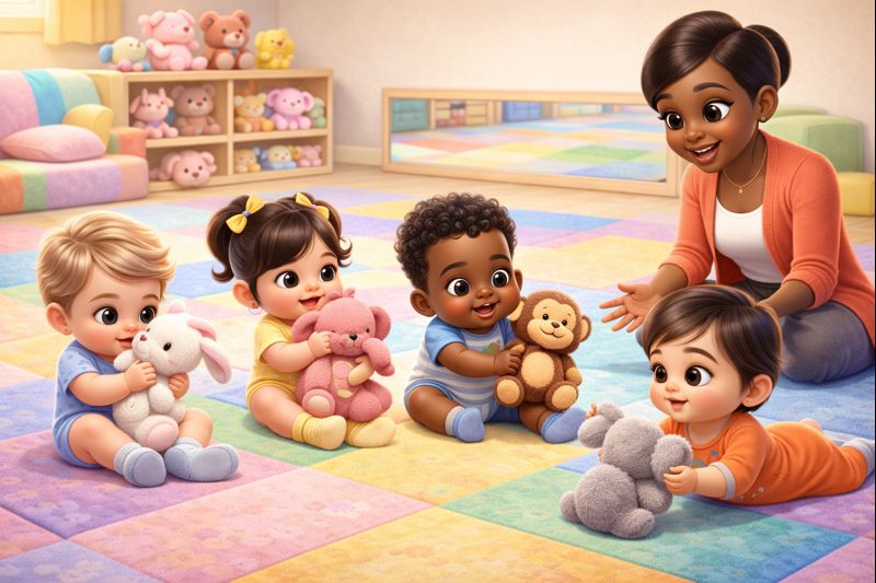 34. Plush Animals Babies